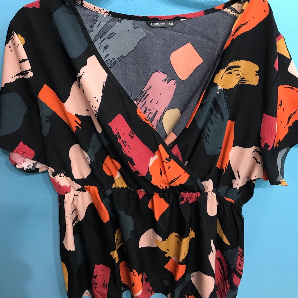 SHEIN-Plus Size Blouse
